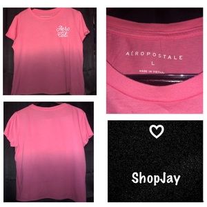 Pink and purple signature Aeropostale tee!